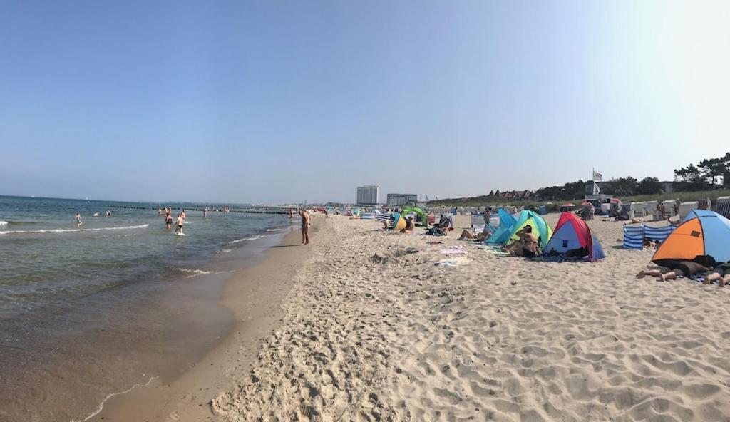 Exclusive Fewo In Warnemuende, 150M To The Beach, 2 Bathrooms, 2 Bedrooms, Sauna, Wifi And Much More. ロストック エクステリア 写真